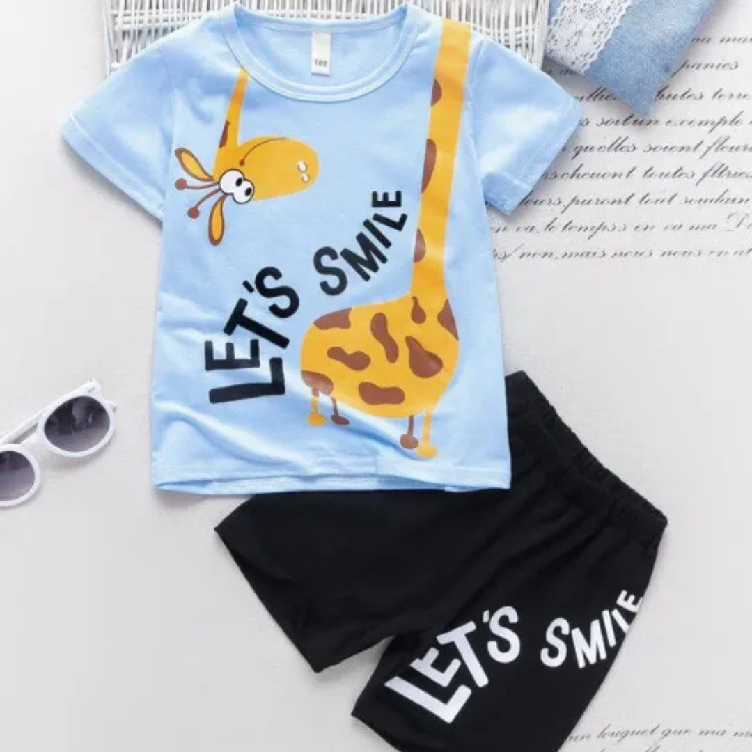 T-Shirt & Shorts Set for Kids | Baby Boys & Girls Summer Outfit