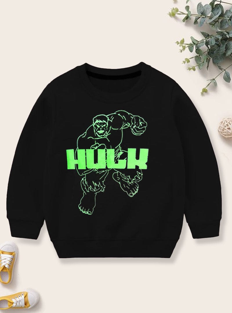 Printed Fleece Winter Sweatshirt For Kids Boys & Girl|kids clothes|kids winter clothes