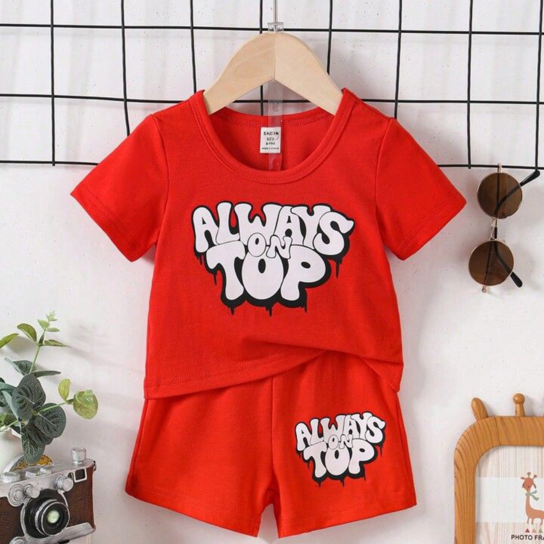 T-Shirt & Shorts Set for Kids | Baby Boys & Girls Summer Outfit